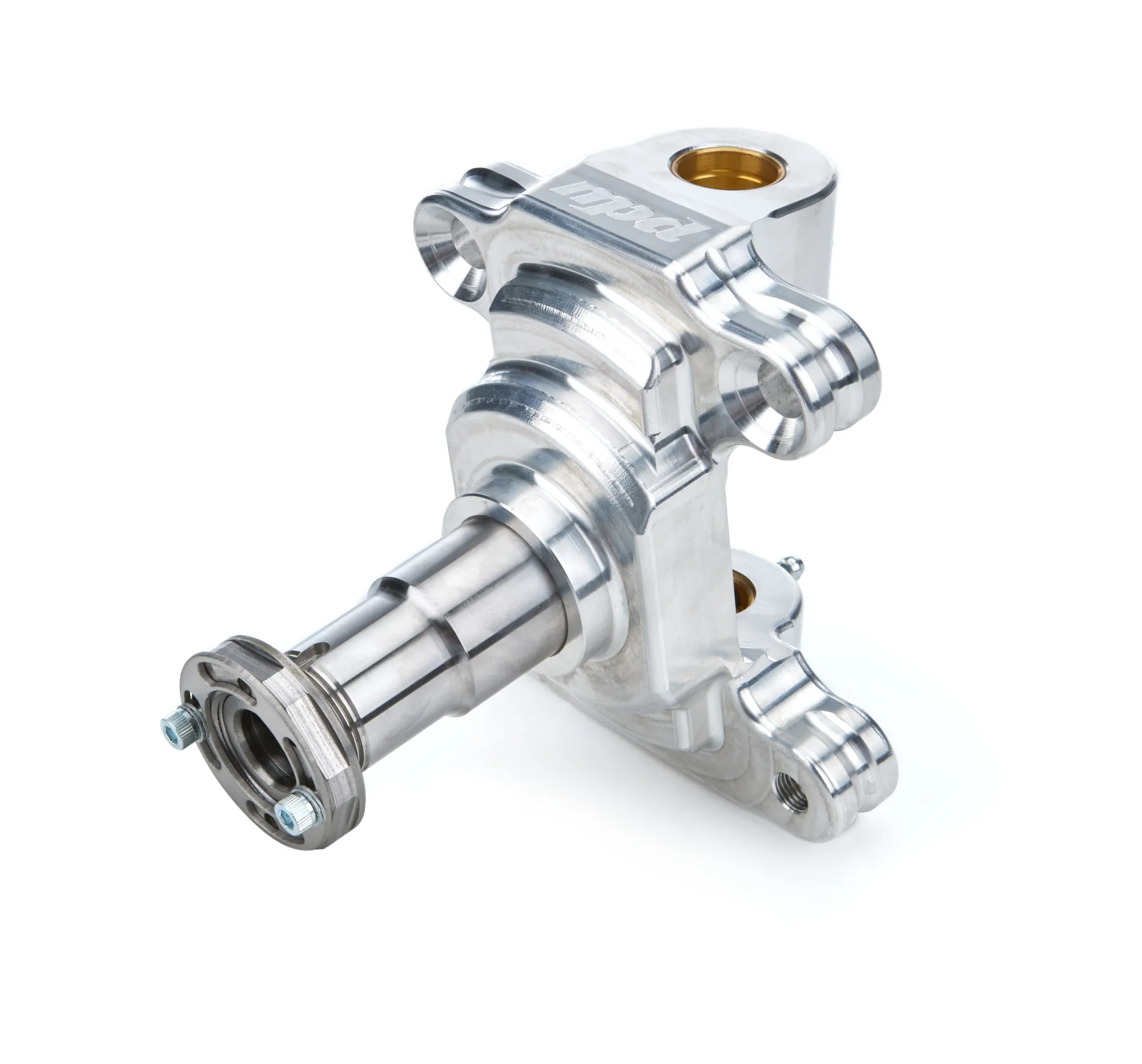 MPD RACING Pavement Spindle Stepped Snout Polished 4-Hole Let ES know when gone