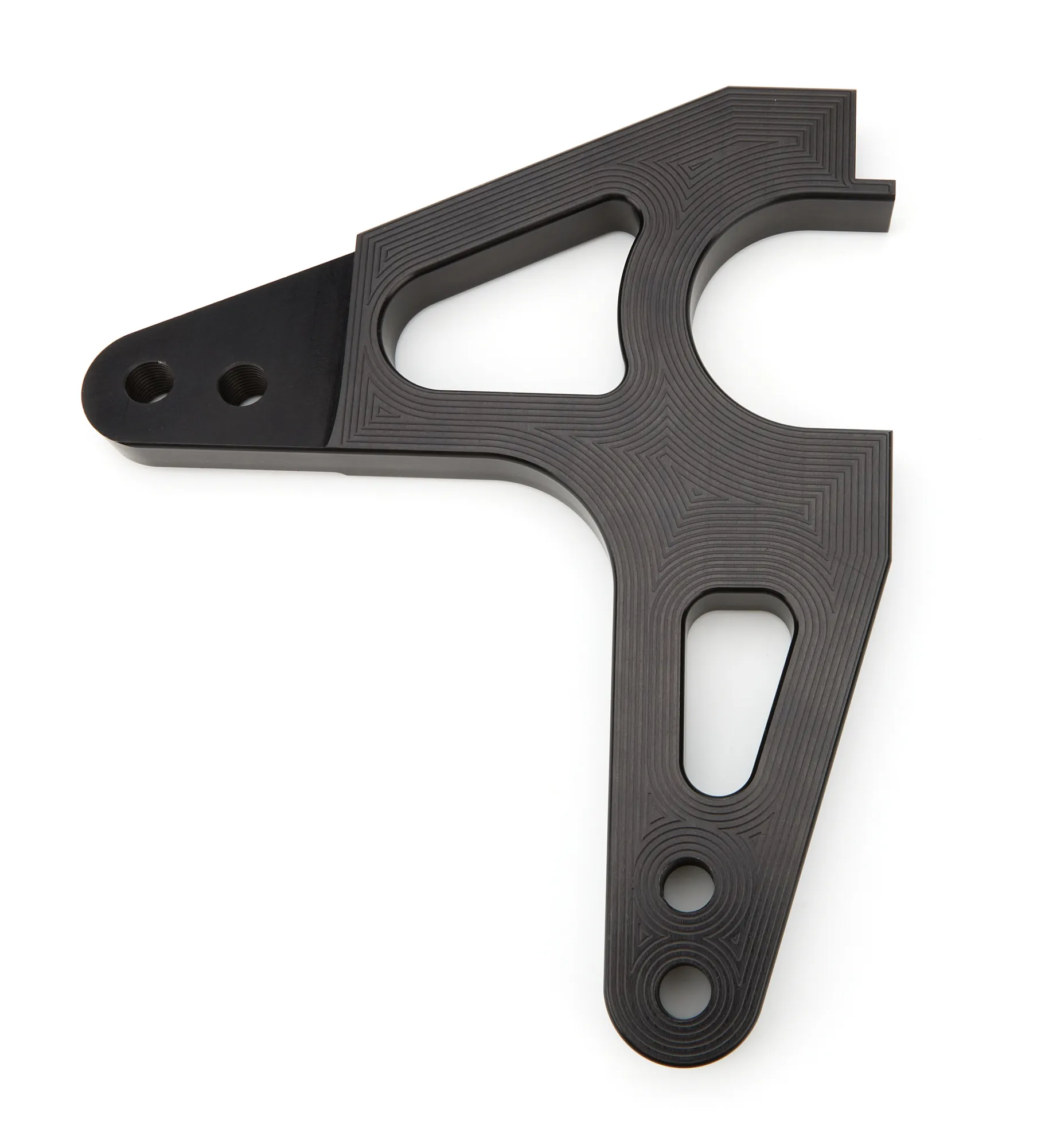 MPD RACING RH Steering Arm Pavement Black Aluminum MPD14135