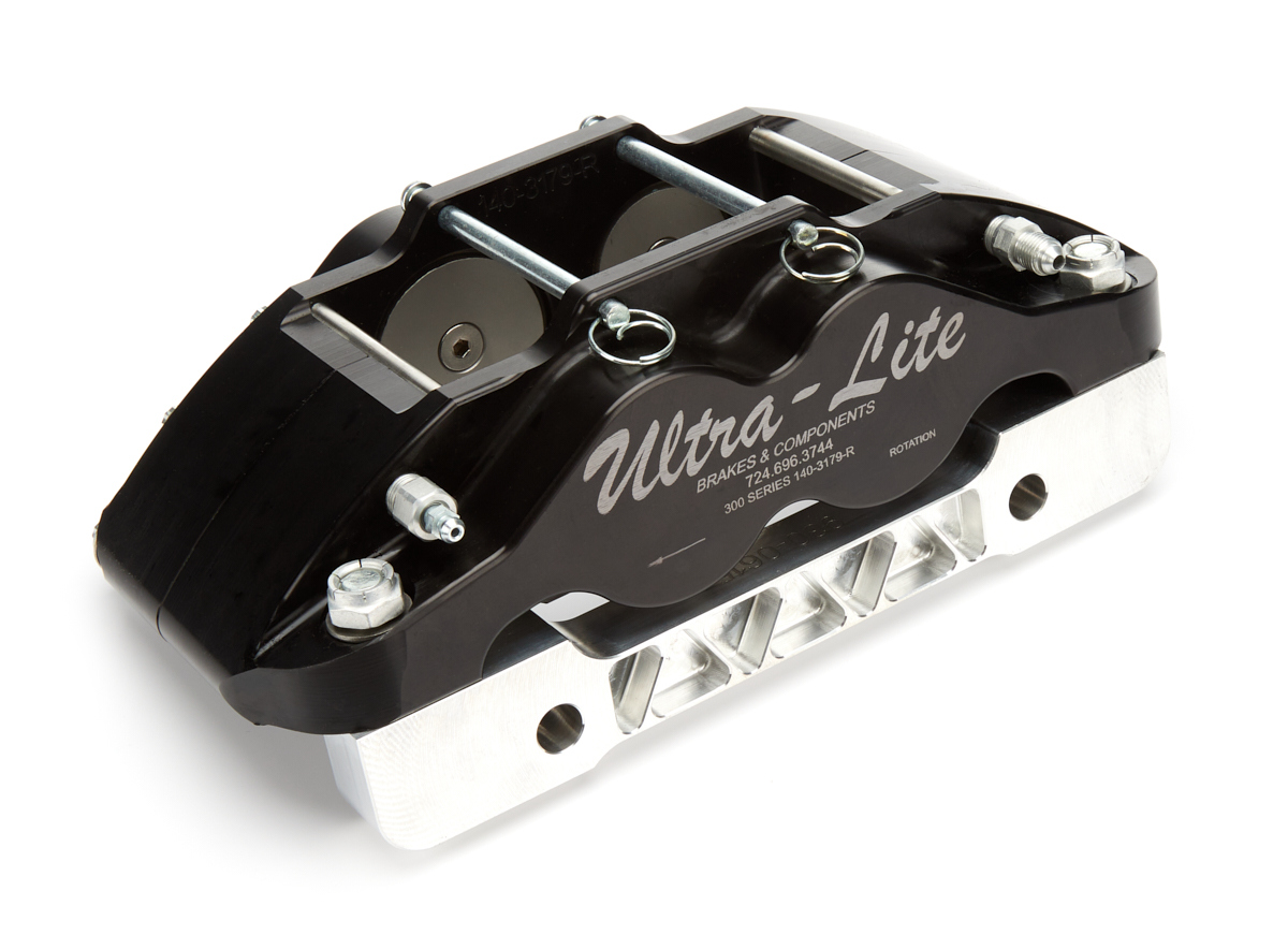 MPD RACING Brake Caliper Radial Mnt Black Alum Right Side MPD17101