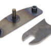MPD RACING Weld-on Front Plate for shifter w/cable tab MPD84015