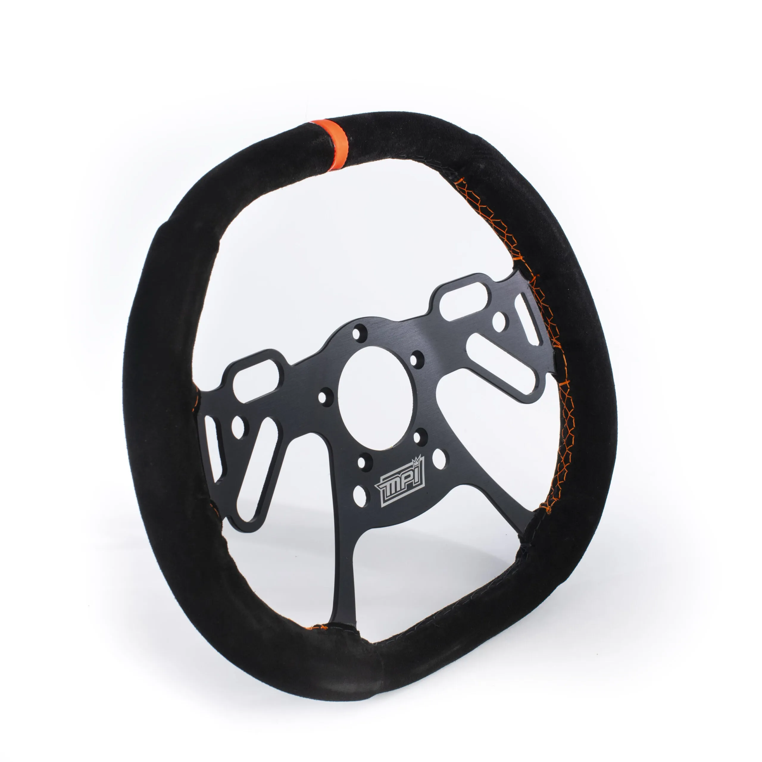 MPI USA Steering Wheel Drag Race 13in Square Frame Black MPI-DRG2-13-SQD