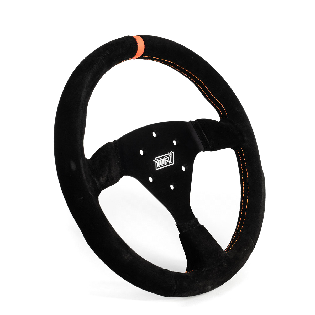 MPI USA Track Day Steering Wheel 13in Flat Suede MPI-F2-13
