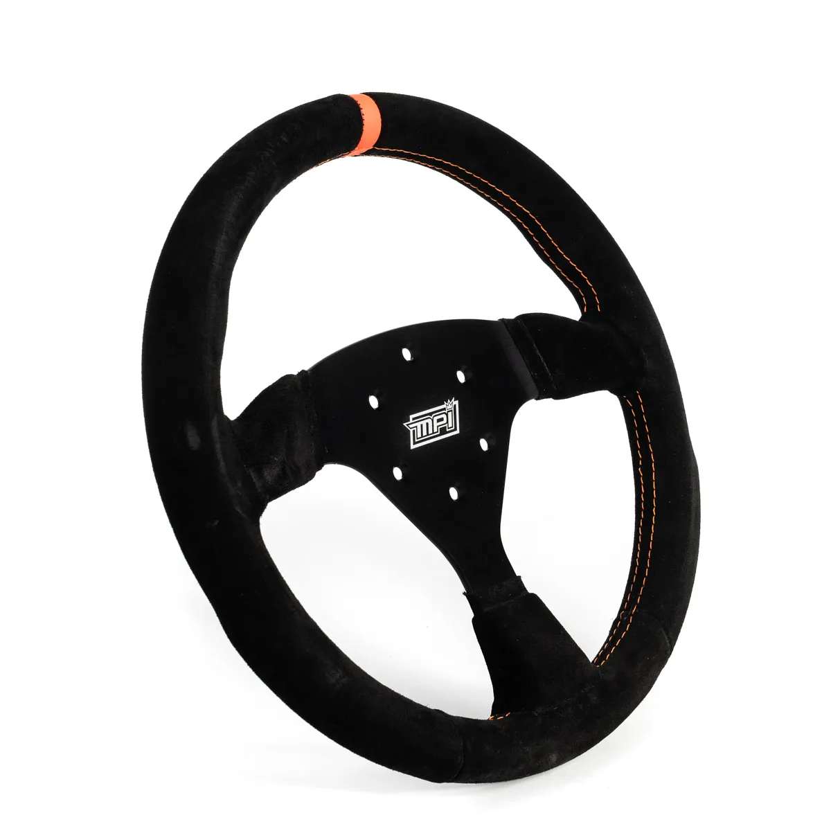 MPI USA Track Day Steering Wheel 13in Flat Suede MPI-F2-13
