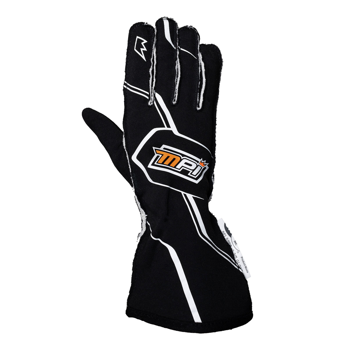 MPI USA MPI Racing Gloves SFI 3.3/5 Black Small MPI-GL-B-S