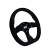 MPI USA Touring Steering Wheel 13in Full Black D Shaped MPI-GT2-13-B