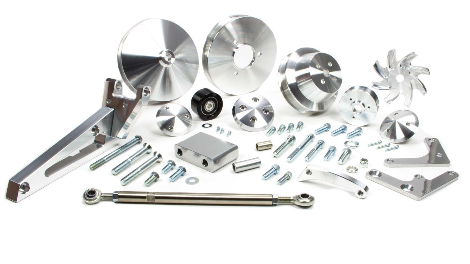 MARCH PERFORMANCE BBC Outward Mount Serpentine Pulley Kit 20580