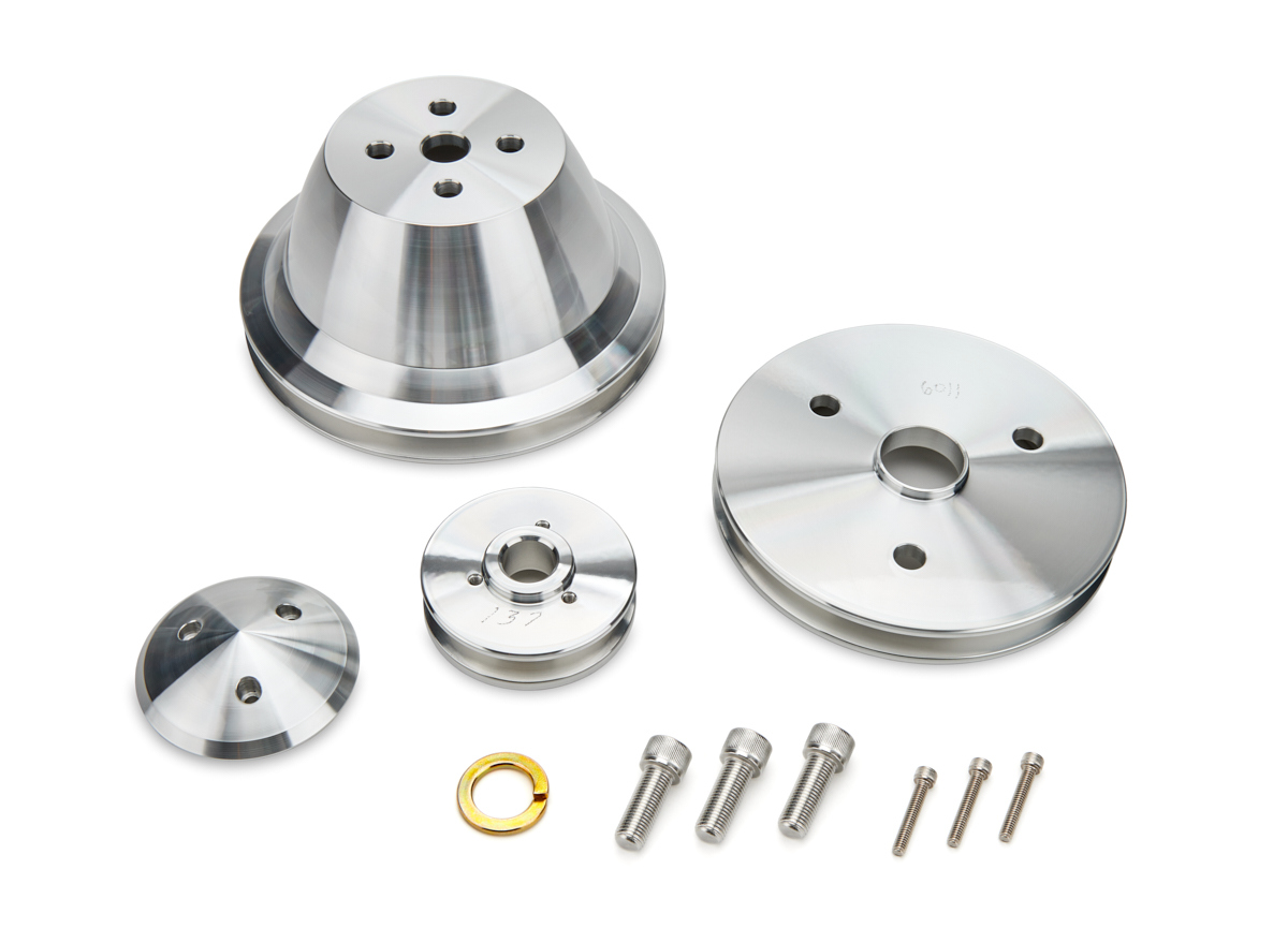 MARCH PERFORMANCE SB Chevy Pulley Set 6010