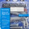 MARCH PERFORMANCE Power Steering Bracket SBC Chrome P80160-06