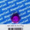 MAGNAFUEL/MAGNAFLOW FUEL SYSTEMS #6 O-Ring Port Plug MP-3000