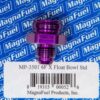 MAGNAFUEL/MAGNAFLOW FUEL SYSTEMS #6 Holley Float Bowl Fitting MP-3501