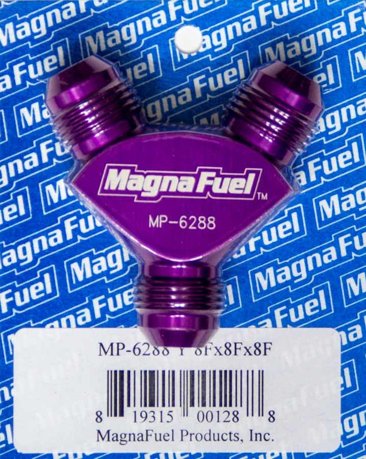 MAGNAFUEL/MAGNAFLOW FUEL SYSTEMS Y-Fitting - 3 #8an MP-6288