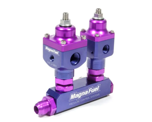 Magniful MAGNAFUEL/MAGNAFLOW FUEL SYSTEMS Large 2-Port Regulator EFI Style 35-85 ...