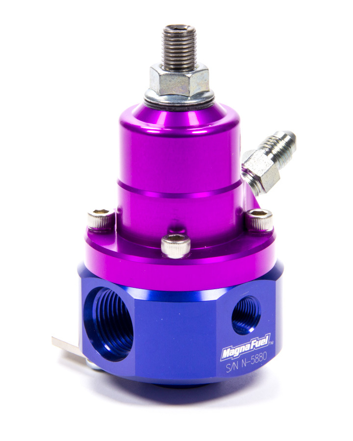 MAGNAFUEL/MAGNAFLOW FUEL SYSTEMS 2-Port Regulator w/Boost Reference EFI 35-85 Psi MP-9925-B