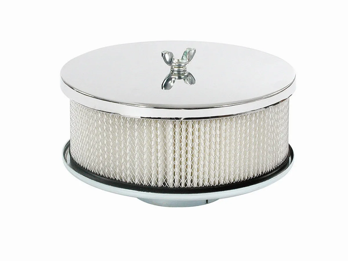 MR. GASKET 2bbl Chrome Air Cleaner 1490