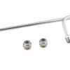 MR. GASKET Chrome Gas Line Kit 1552