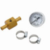 MR. GASKET In-Line Fuel Press Gauge 1560