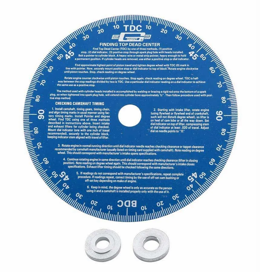 MR. GASKET Universal Degree Wheel 7 inch 1570