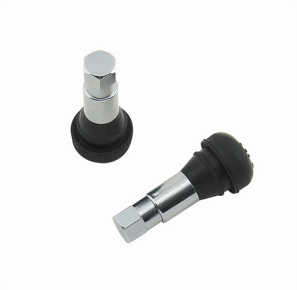 MR. GASKET Chrome Tire Valve-Short 1955MRG