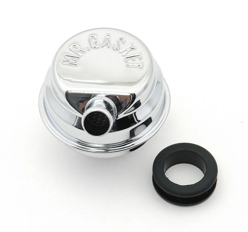 MR. GASKET Chrome Breather W/Tube 2059