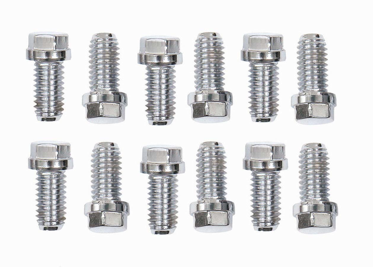 MR. GASKET 304 S/S Header Bolt Kit Hex Head 3/8-16x3/4 2210G