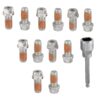 MR. GASKET Locking Header Bolt Kit 3/8-16 x 3/4  12pk 2230G