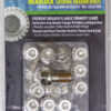 MR. GASKET Locking Header Bolt Kit 3/8-16 x 3/4  16pk 2231G