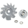 MR. GASKET Chrome Alt Fan & Pulley 6808