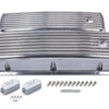 MR. GASKET BBC Cast Alm Valve Cover Set Finned Style Pol. 6859G