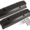 MR. GASKET BBM Fab. Alm Valve Cover Set - Black 6865BG