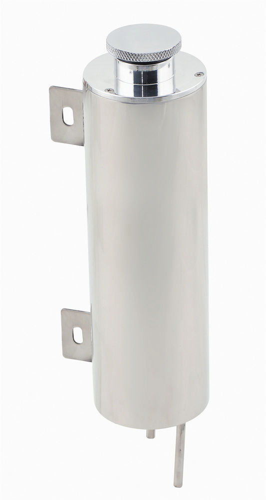 MR. GASKET Overflow Coolant Tank SS 3in Dia x 10in Long 9133