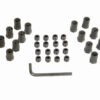 MR. GASKET Aluminum Rocker Nuts 924G