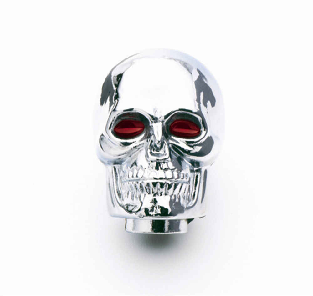 MR. GASKET Chrm. Skull Shifter Knob 9628