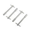MR. GASKET Chrome T-Bar Wing Bolts 9820