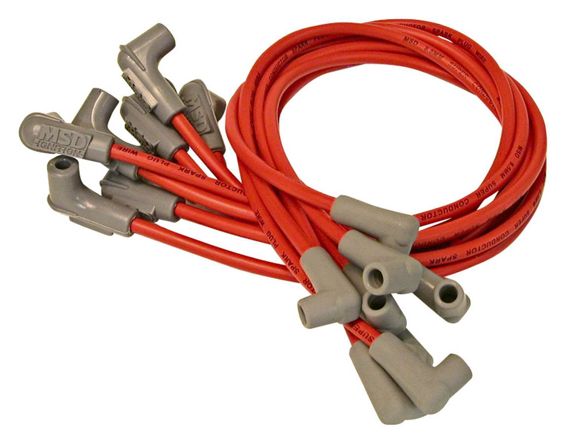 MSD IGNITION 8.5mm BBC Race Tailored Plug Wire Set 30829