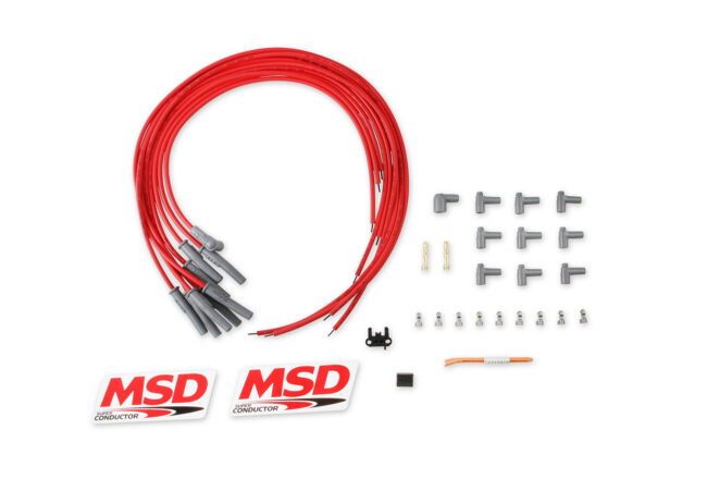 Msd 8 Plus Module One MSD IGNITION 8 Cylinder Plug Wires 31189