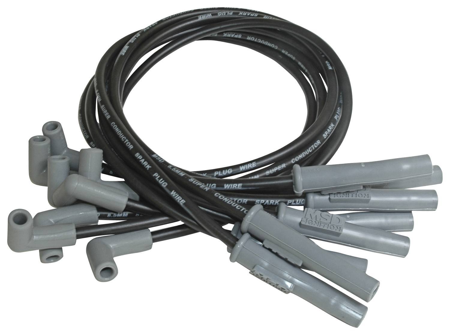 MSD IGNITION 8.5MM Spark Plug Wire Set - Black 31323