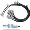 MSD IGNITION 8.5MM Spark Plug Wire Set - Black 31353