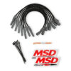 MSD IGNITION 8.5mm Plug Wire Set Ford Raptor 10-15 6.2L Black 31633