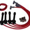 MSD IGNITION 8.5mm Plug Wire Set - 92-00 Honda 1.6L 35359