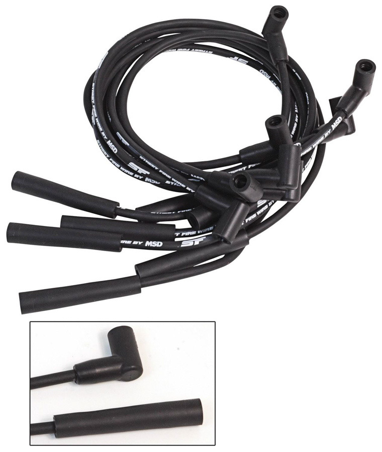 MSD IGNITION Street Fire Spark Plug Wire Set 5541