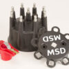MSD IGNITION Cap & Rotor Kit Pro Mag Lite - Black 79193