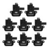 MSD IGNITION Coils GM 98-06 (LS1/6) 8-Pack  - Black 826283