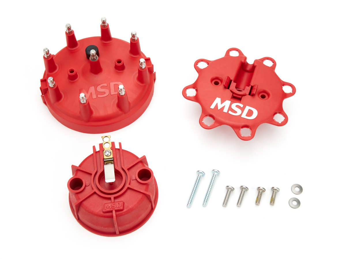 MSD IGNITION Large Ford Cap & Rotor Kit (8408/8423) 84085