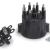 MSD IGNITION Distributor Cap & Ret- Chevy V8 HEI- Black 84333