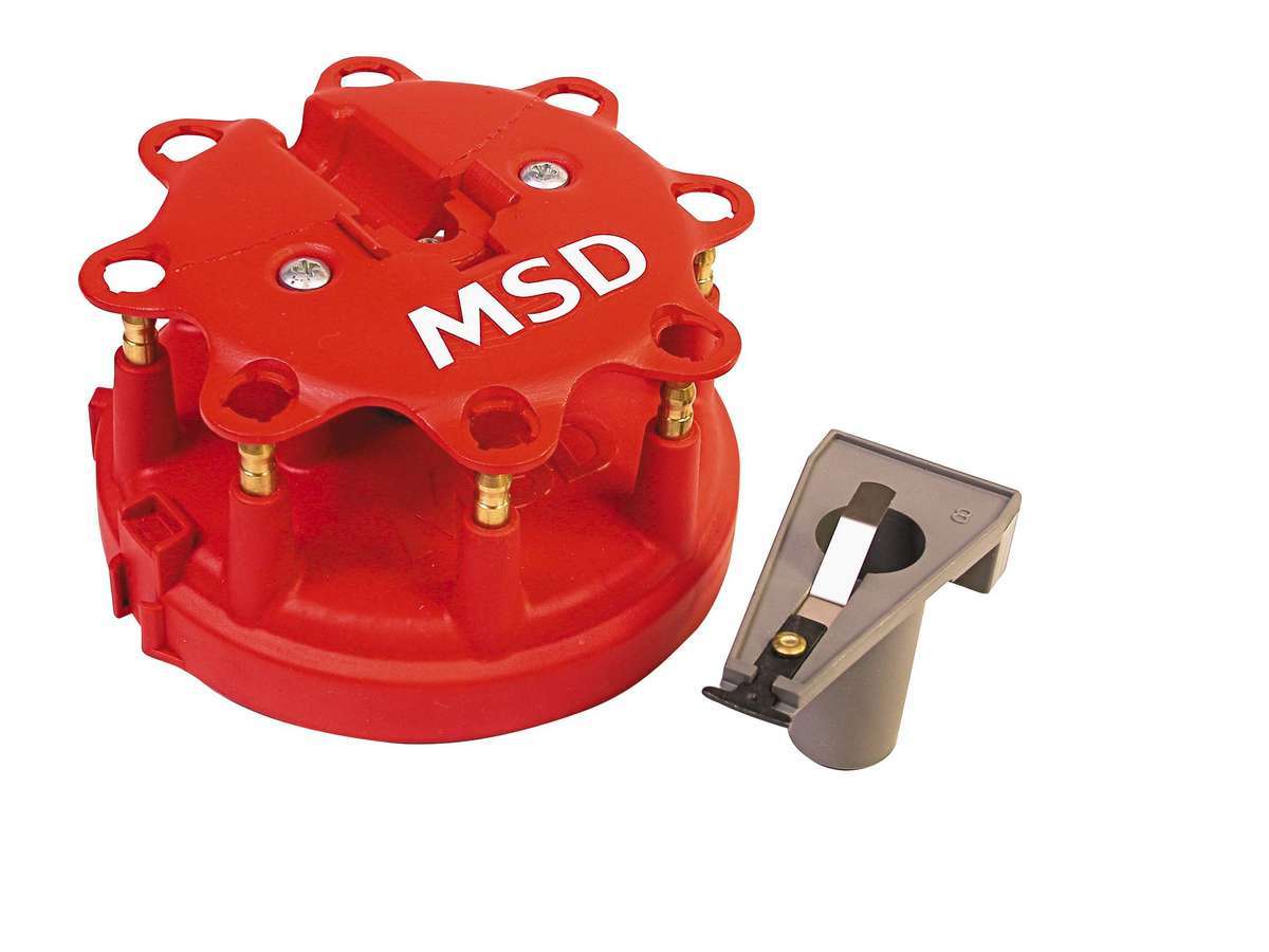 MSD IGNITION Dist. Cap & Rotor Kit - Ford Duraspark 8450