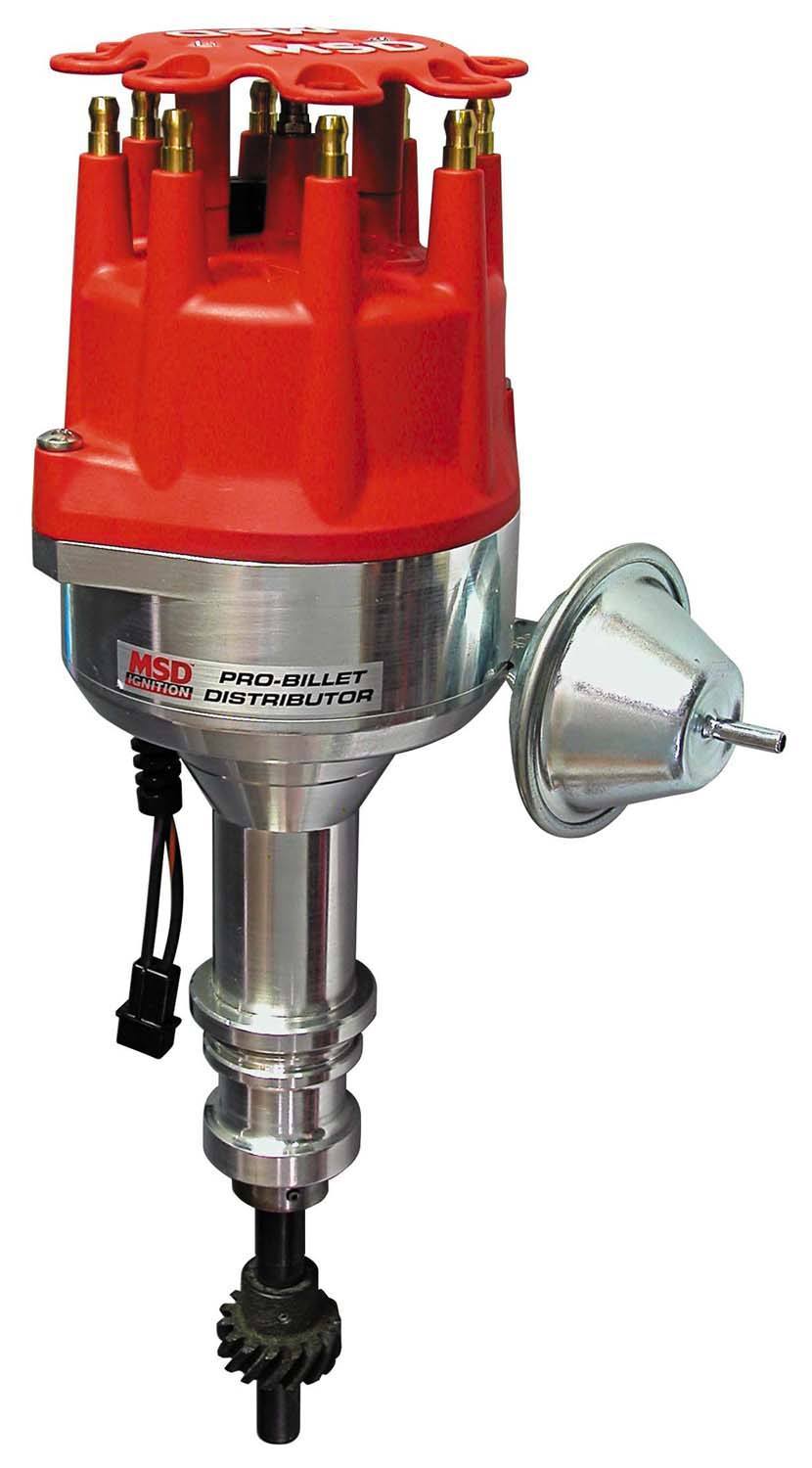 MSD IGNITION Ford 351W Street Pro Billet Distributor 8478