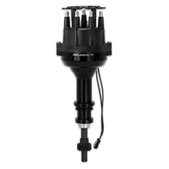 MSD IGNITION SBF 351W Pro Billet Distributor Black Finish 85783