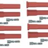 MSD IGNITION Straight Spark Plug Boots - 8-pack 8854