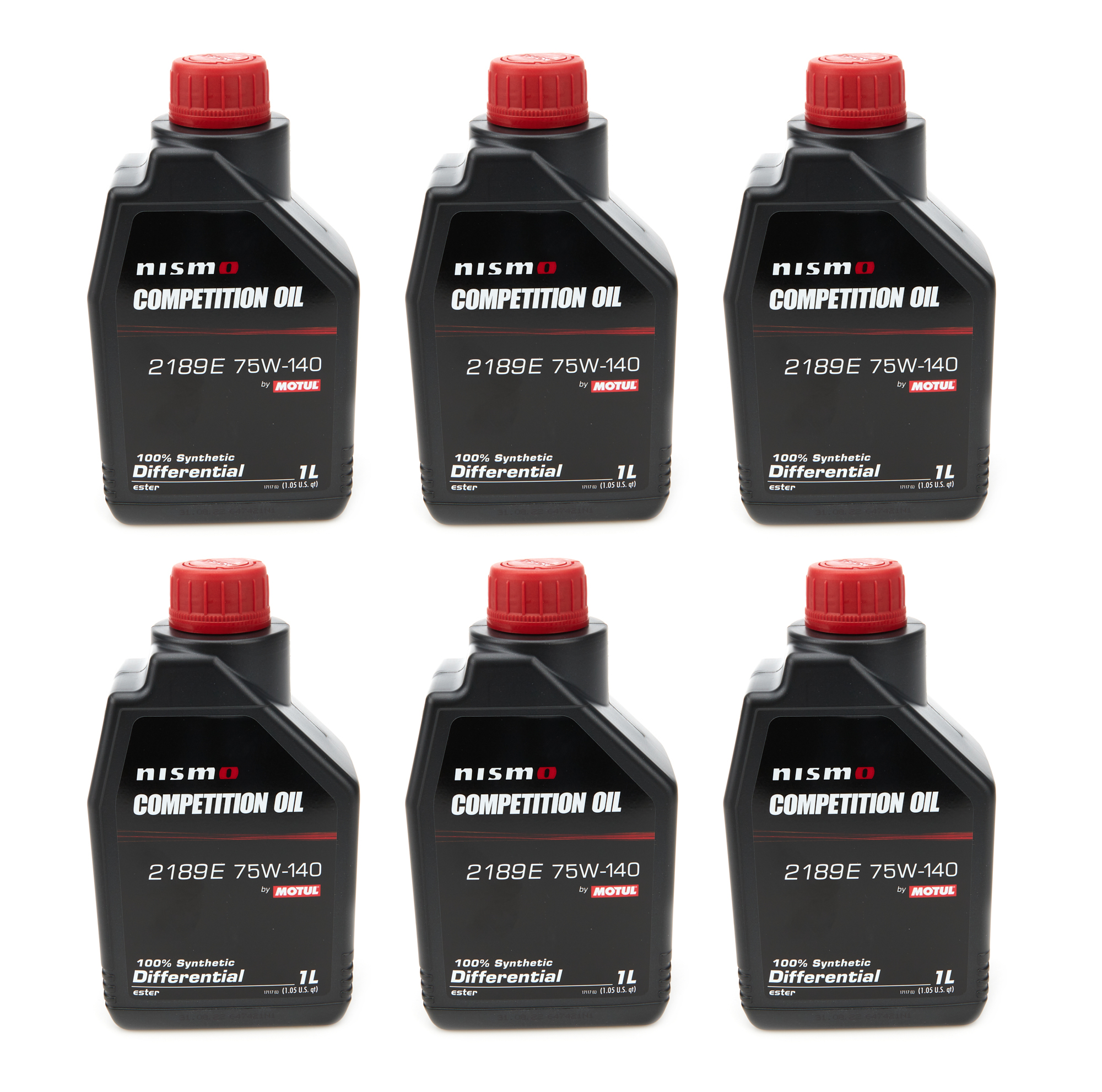 MOTUL USA Nismo Competition Oil 75w140 Case 6 x 1 Liter 110535