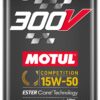 MOTUL USA 300V Competition Oil 15w50 5 Liter MTL110861